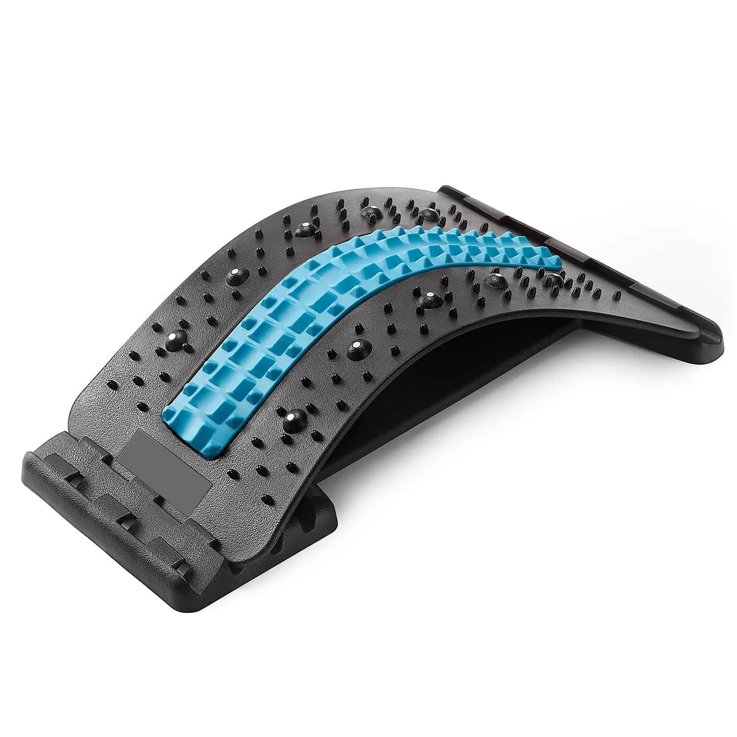 Back Massager Magnetotherapy 4-Level Adjustable Back Massager Stretcher Waist Neck Fiess Lumbar Cervical Spine Support_voghion.com