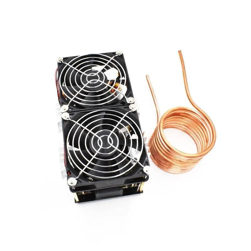ZVS Induktionsheizmodul 1800 W – 12–48 V DC, 40 A, Für Schmelzen & Tesla Coils, Inkl. Kupferrohr