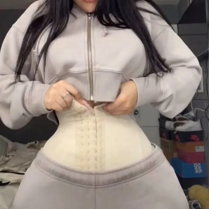 Waist Tummy Shaper Fas Colombians Latex Waist Trainer Cincher Long Torso Body Shapewear Women Slimming Belly Sheath_voghion.com