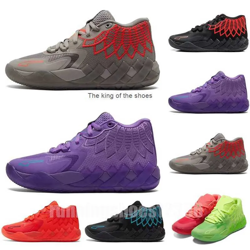 MB01Schuhe Basketball Iridescent Dreams Buzz City Rock Ridge Red Galaxy Mb.01 Rick und Morty für Lamelos Männer Frauen nicht von hier 7GMH