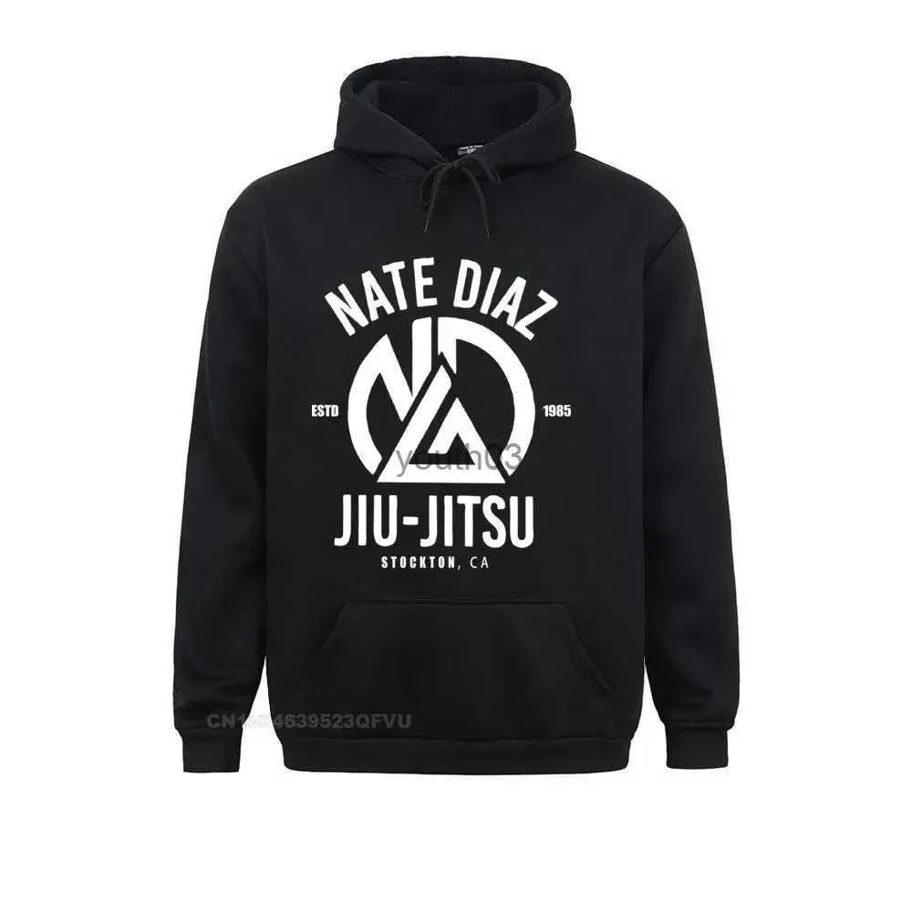 Sweats à capuche pour hommes Sweatshirts Nouvelle arrivée Hommes Pull à capuche Nate Diaz Mma Nate Sport Stockton Brothers Fighter Boxing Hoodies Meilleur Camisas Hombre Vêtements YQ231111