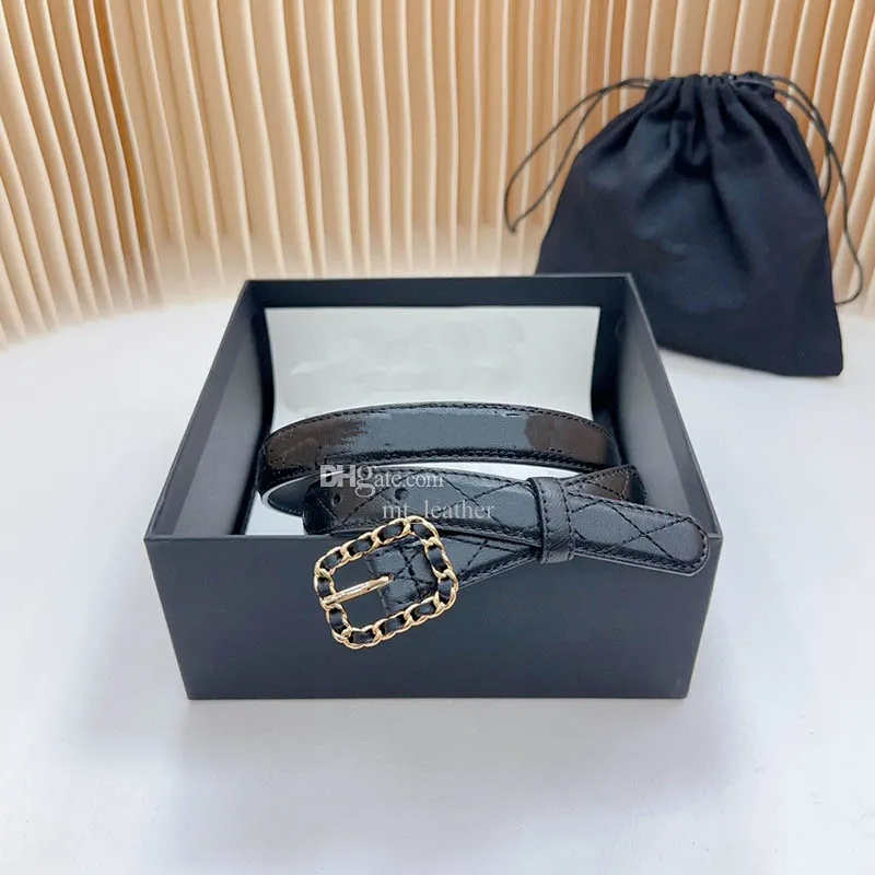 Cinturón de diseño Cinturón con hebilla de aguja de moda Diseño clásico Cinturones finos para hombres Ancho para mujer 2.0 CM Cuero de vaca genuino Cintura versátil de moda de alta calidad