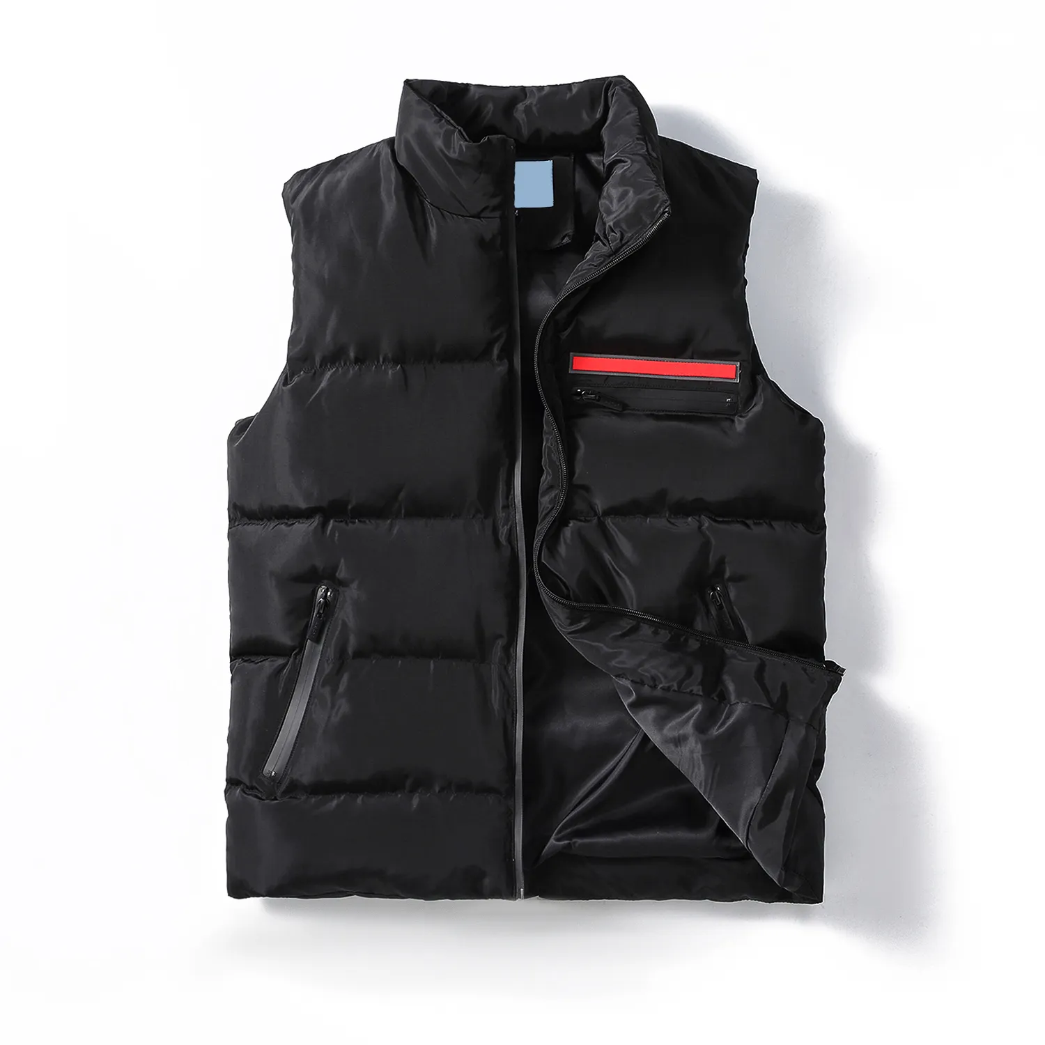 Gilet da uomo abbigliamento termico da uomo giacche da uomo gilet senza maniche con cerniera Capispalla gilet moda Parka giacca a vento invernale gilet M-3XL