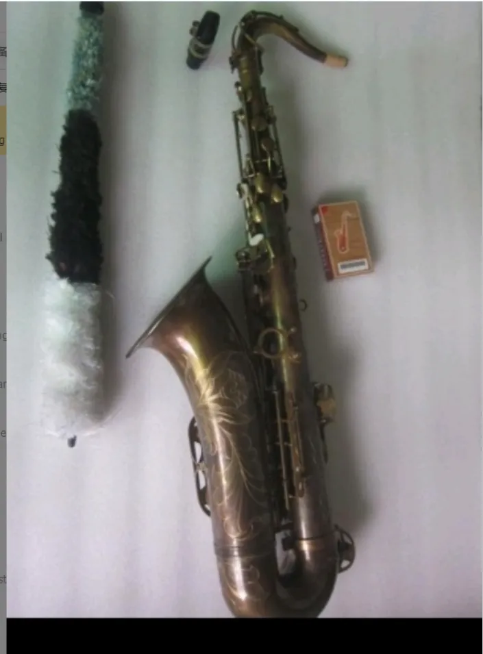 saxophone ténor neuf comme sur les photos avec étui rigide