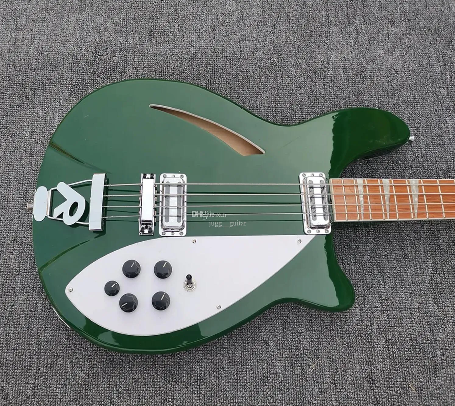 DHgate.com:In Stock 4005 4 Strings Dark Green Semi Hollow DHgate.com:In Stock 4005 4 Strings Dark Green Semi Hollow