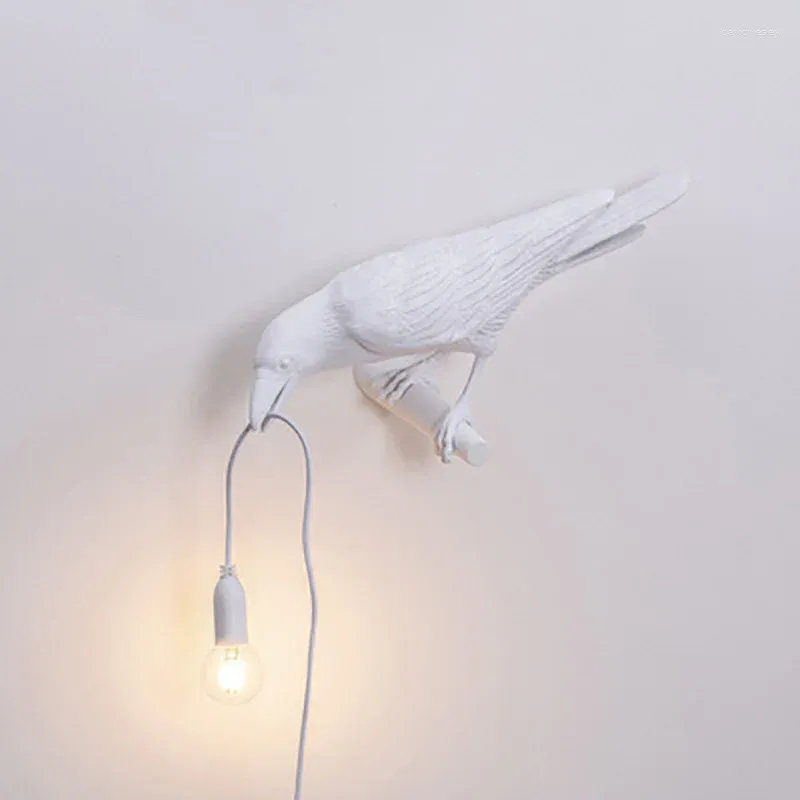 Tafellampen Nordic Lucky Bird Lamp Slaapkamer Nachtkastje Woonkamer Verlichting Creatieve Hars Dier Levendig Home Decor Verlichtingsarmatuur