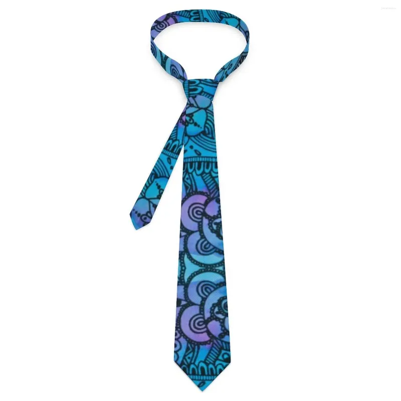 Bow Ties Tie Dye Hippie Vintage Print Pattern Neck Elegant Collar For Adult Cosplay Party Necktie Accessories