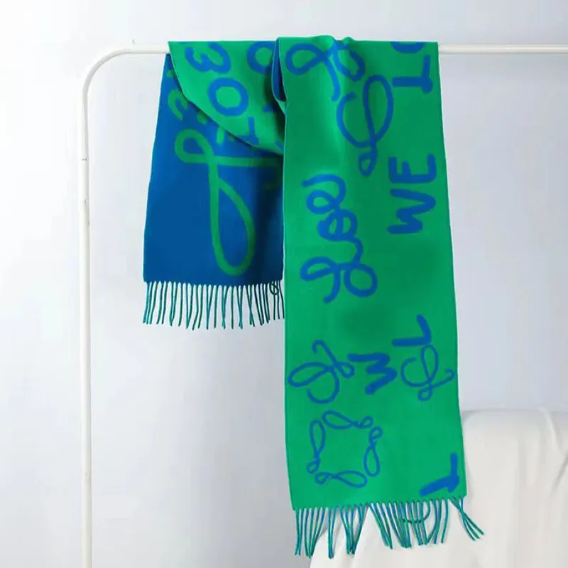 Scarf designers scarf women scarf Solid color letters Popular design Elegant hundred match Silky sm