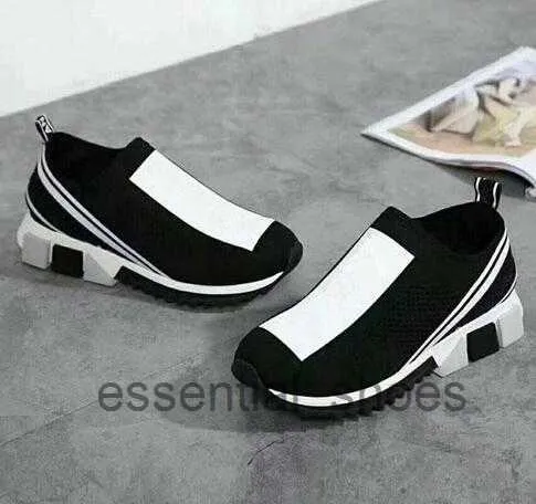 2023 Diseñador popular Unisex para mujer Zapatos para hombre Zapatillas de deporte Casual Malla Imprimir Zapato Alpargatas Mujeres Azul Negro Hombres Chaussures Calcetines Tejer Slip-on Zapatos Botas 35-46