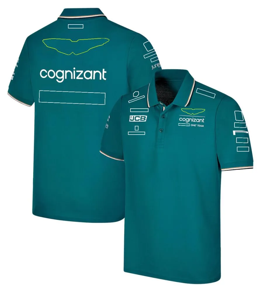 T-shirt a maniche corte F1 Formula One Abbigliamento da lavoro di squadra tuta da polo tuta da corsa girocollo Tee può essere personalizzato ufficiale stesso stile 2024