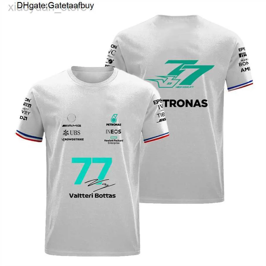 Men's T-Shirts F1 Formula One t Shirts Competition Audience T-shirt Motorsport Shirt Men's Summer Racing Motocross Cycling Jersey Camiseta Team Work 3M411 3M411