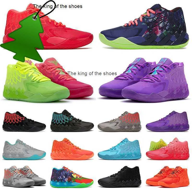 MB01lamelo Shoe Boots Lamelo Ball Shoots Boots MB01 Basketball Sneaker Rick and Morty Galaxy Buzz City Black Blast Queen Citys Rock Ridge Red Mb.01 Sport