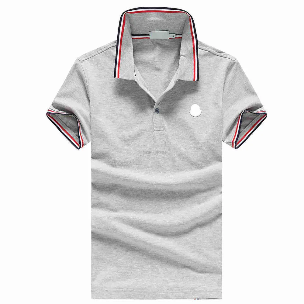 Grey designer polo shirts cheap