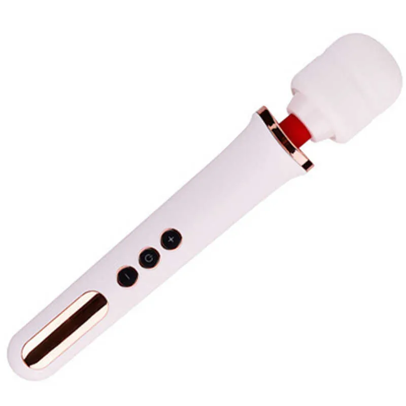 Usb Charging Silica Gel Induces Av Stick High Frequency Vibration Massage to Flirt with Female Masturbator_voghion.com