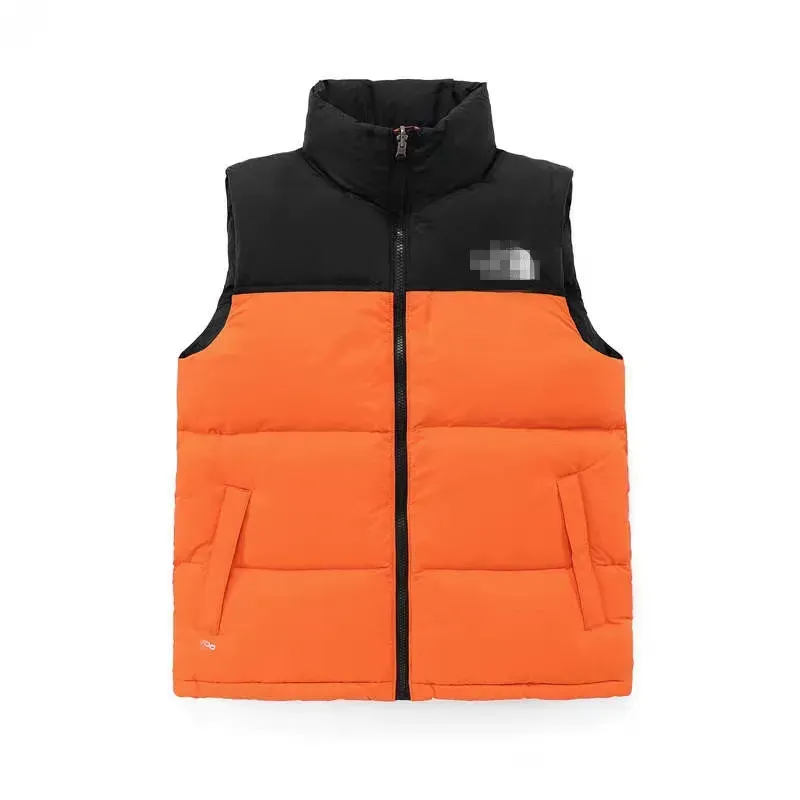 Designer puffer gilet inverno giubbotti giubbotti da uomo 24ss uomini cappotto in vita maschio unisex coppia corpo caldo donna uomo mans giacca manica all'aperto