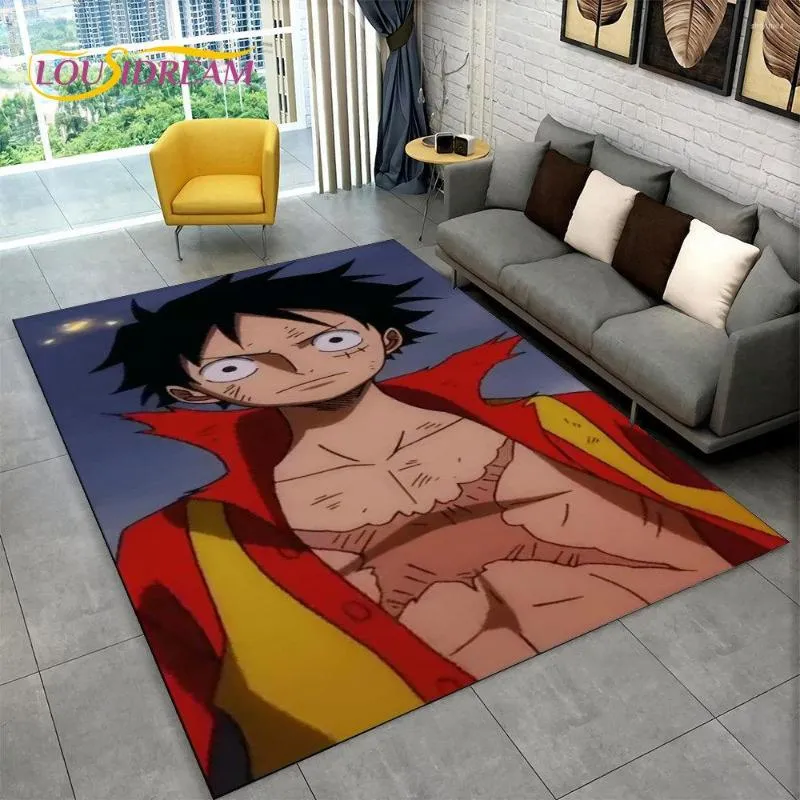 Tapis One Piece Luffy for Salon Chambre À Coucher Chambre,Peut