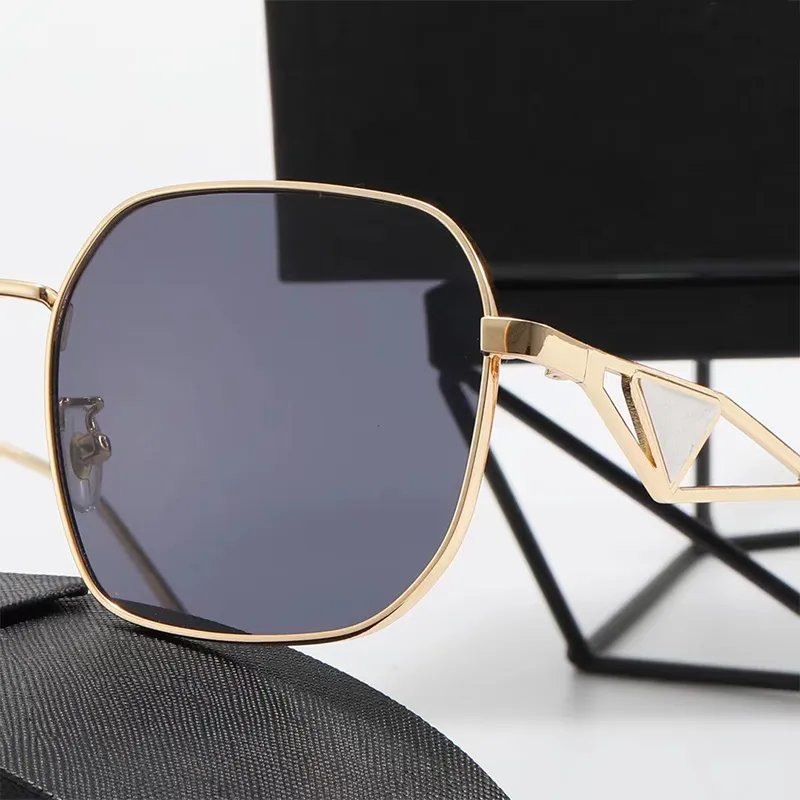 Retro Gold Frame Sunglasses Luxury Fashion Eyewear From