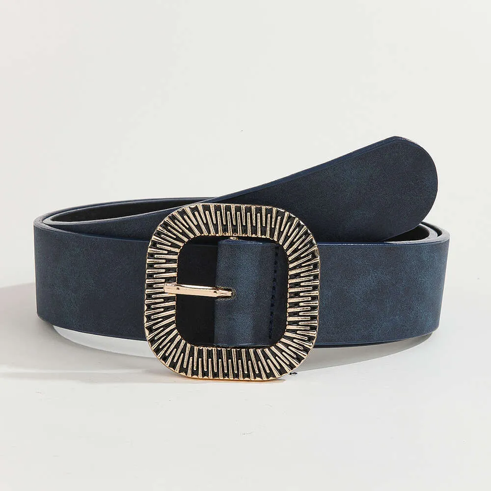 Offre spéciale dames ceinture en polyuréthane large ceinture ceintures femme robe Vintage concepteur ceinture pour les femmes avec boucle en alliage d'or