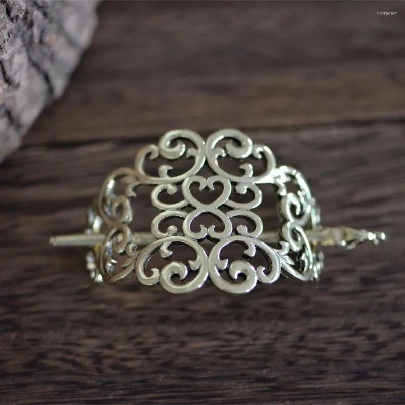 Haarspeldjes Langhong 10st Mooie Bloem Haarspeld Voor Vrouwen Viking Clip Cosplay Sieraden