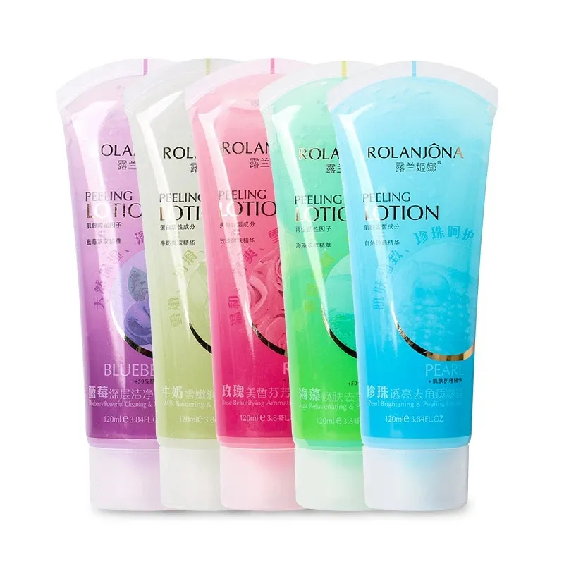 Beauty Body Facial Exfoliators Gel Peeling Lotion Scrub Deep Clean Acne Blackhead Remove Dead Skin Remover