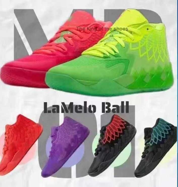 MB.012022 Fashion Lamelo Ball Basketball Shoes Men Women Balls MB.01 Trainers Rock Ridge Queen City Rick and Morty Red Beige Be You Black Blast