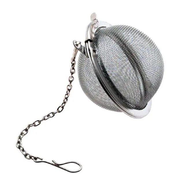 Stainless Steel Tea Pot Infuser Sphere Locking Spice Tea Ball Strainer Mesh Infuser tea strainer Filter infusor 