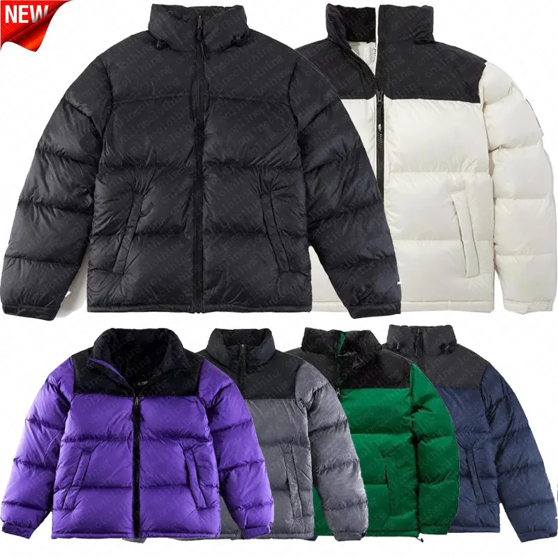 Mens Puffer Jacket Down Parkas Women Huva Down Jacket Winter Designer North Warm Parka Bokstavens broderier Outkläder Flera färgjackor Asiatisk storlek M-XXL