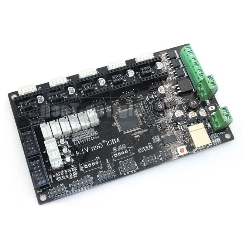 Freeshipping MKS Gen V14 control board Mega 2560 R3 motherboard RepRap Ramps14 compatible with USB and 5PCS A4988 For 3D printer Xaclr