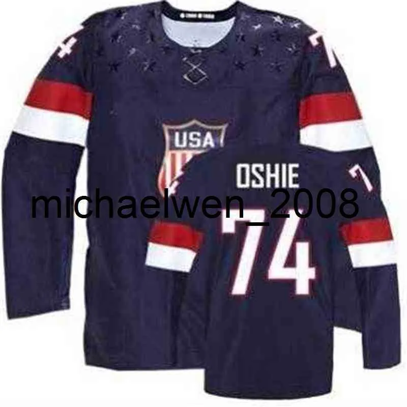 Olympic Jersey Team Usa Hockey Jersey Oshie Best Tj Oshie Team Usa