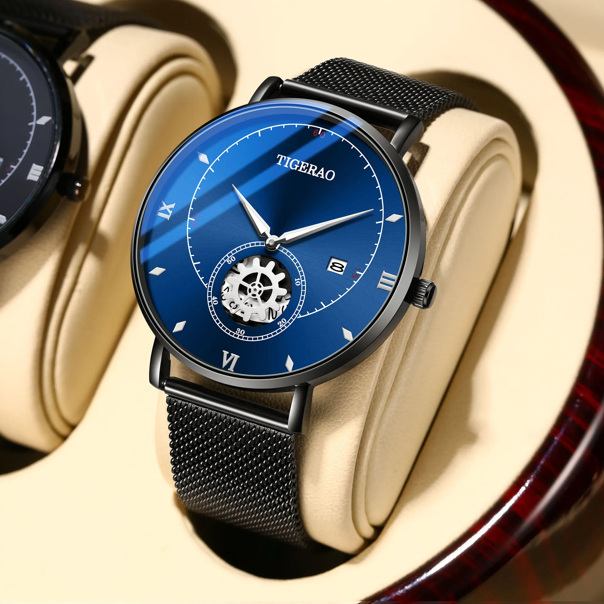 Orologi da uomo con lunetta in ceramica Nuovo regalo U1 di qualità AAA Orologio con movimento meccanico automatico Orologi con zaffiro luminoso Sport impermeabili Orologi da polso alla moda con carica automatica