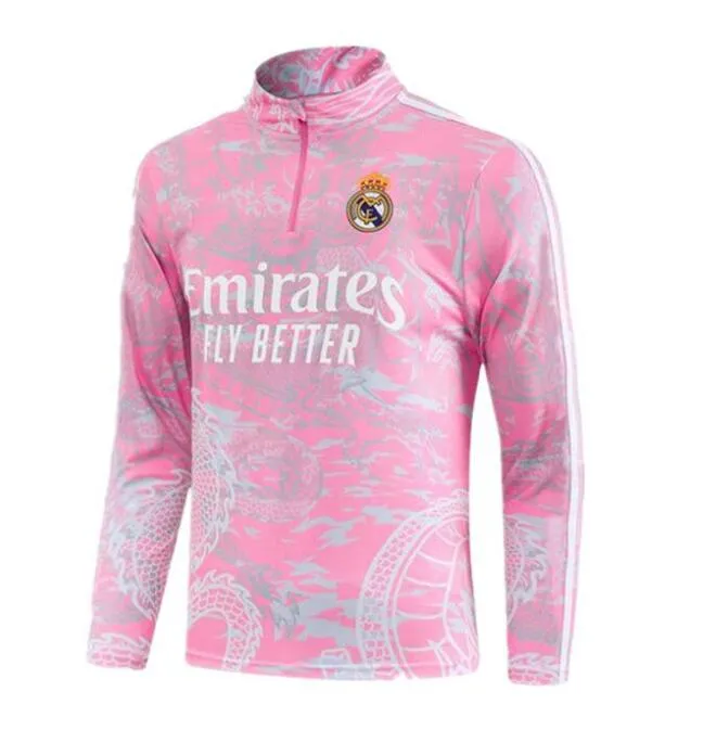 Real Madrid Soccer Tracksuit 2023 2024 Half Pulled Long Sleeve Football  Training Suit For Men, Kids, And Football Fans Includes Coats And Jackets,  Chandal, Futbol, Survetement Style 23 24 From Neymarsoccerstore, $16.79