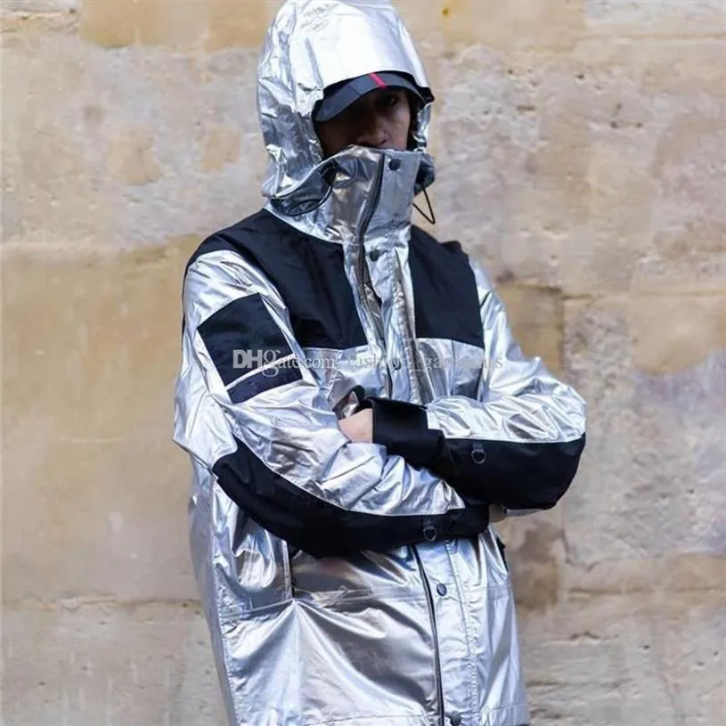 Metallic mountain parka cheap
