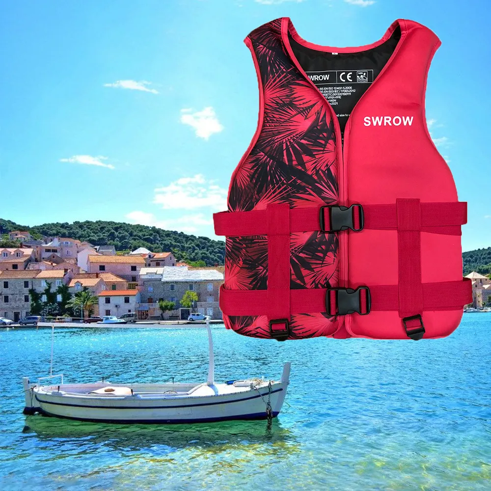 Neoprene Adult Small Life Vest For Water Safety Ideal For Fishing