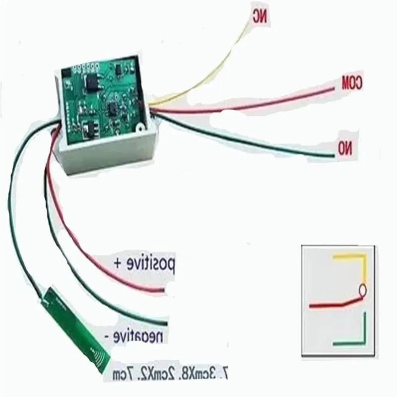 Circuits intégrés Commutateur de proximité Bluetooth 12 V pour module de téléphone portable avec commutateur de commande à induction Hrwlv