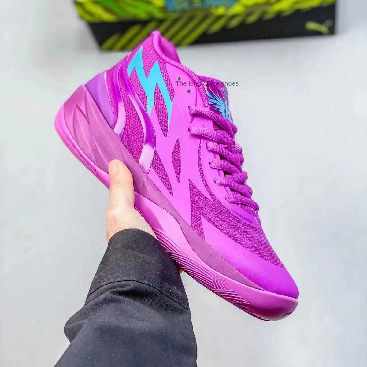 Hommes lamelo ball MB 2.0 chaussures de basket-ball violet Rick vert et bleu Morty Roty Slime Jade Phenom rouge noir or baskets ELEKTRO tennis avec boîteMB.01