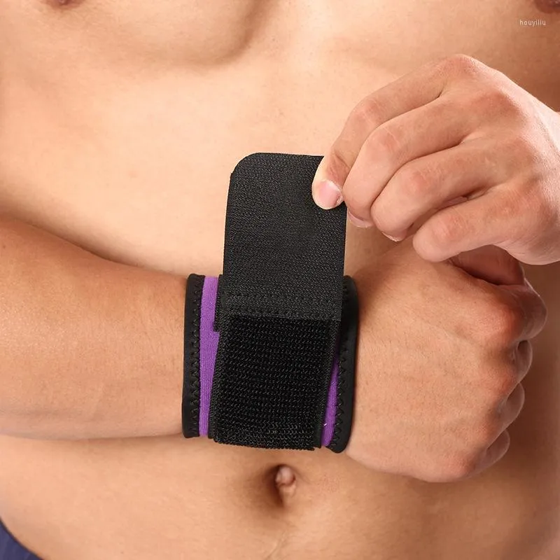 Supporto per il polso 1PCS Braccialetti protettivi per il fitness regolabili per lo sport Protezione per l'allenamento sicuro Cinturino traspirante per