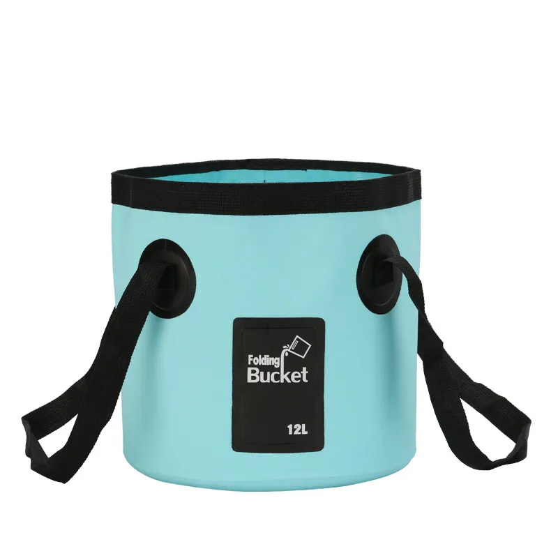 Faltbarer Fuß-Eimer – 21 Liter, Wasserdicht, Für Reisen, Camping, Spa