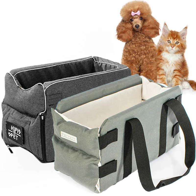 Gris - Siège'appoint portable lavable pour chien et chat, console
