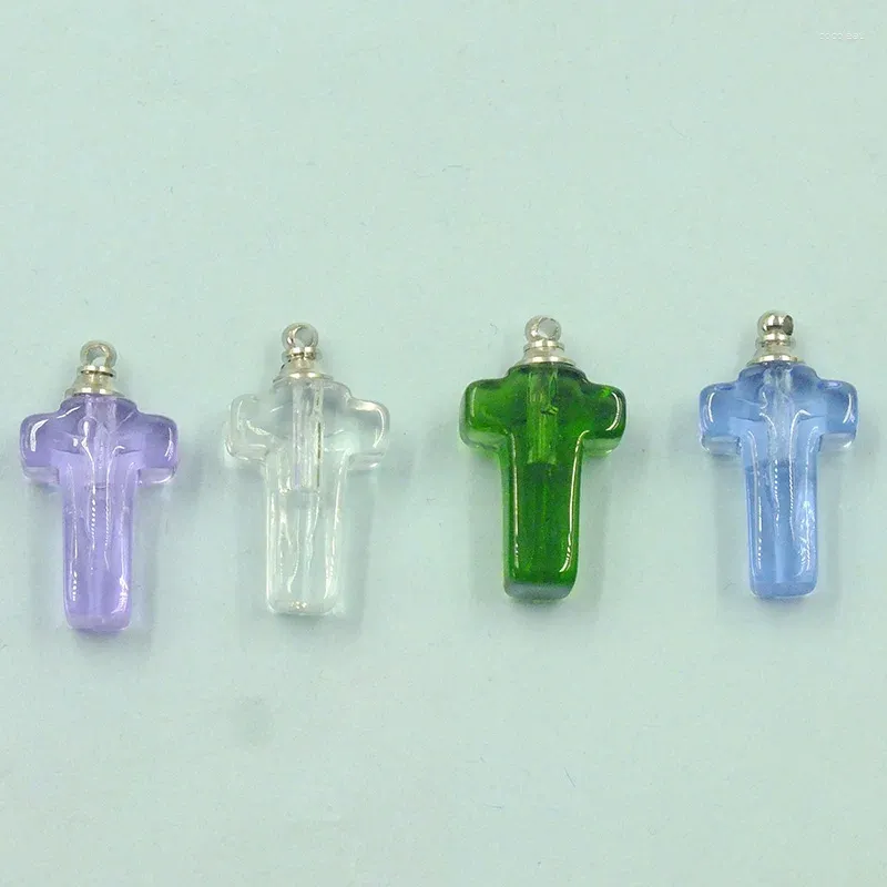 Pendant Necklaces 100PCS/LOT Perfect. Fashion Crystal Wishing Bottles Necklace (color Randomly Send)