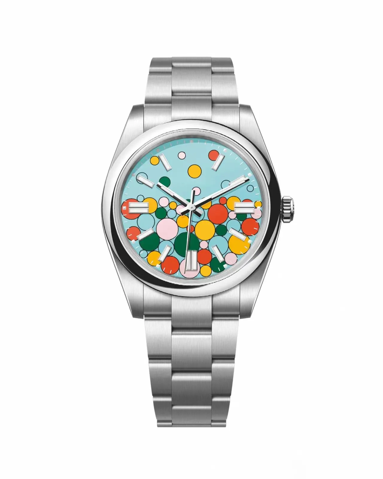 nuovi orologi Rolej 2023 orologio da uomo orologi da polso oyster-perpetual di design automatico di alta qualità cinturino in acciaio 904l 41 36mm orologio da polso da donna impermeabile con confezione regalo