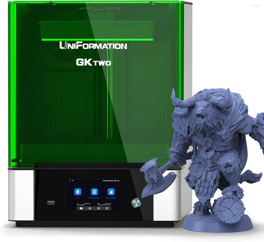 Impressoras Uniformação Gktwo Impressora 8k 10.3 '' UV 3D com tecnologia de remoção de aquecedor e odor sem parafuso