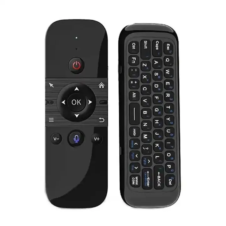 M8 Fly Air Mouse Wireless Mini -tangentbord 2.4G uppladdningsbar mini -röstfjärrkontroll