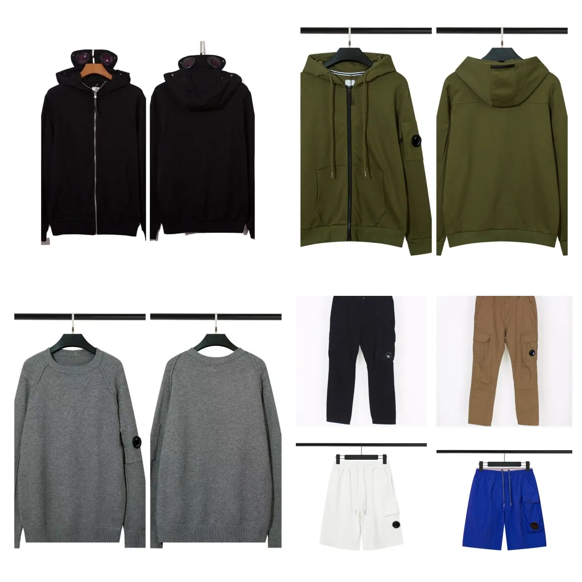 Felpe con cappuccio da uomo Felpe Veste Giacca Pull Compagny Compagnie Abbigliamento sportivo Pantalon Felpa con cappuccio Ensemble Cappotto Maglione Jogger Cargo Pant Cp Track