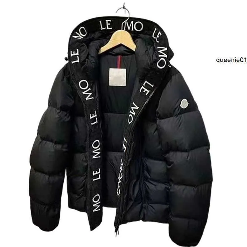 Homens Down Parkas 2023 Inverno Mens Jaqueta Top Designer Marca Roupas Engrossadas Jaqueta Térmica Quente Casais À Prova de Vento Brilhante Matte Street M540MF