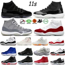 Mens Basketball Shoes Jumpman High 11 Low OG 11s Cool Grey Cherry Pure Violet 25th Anniversary Gamma Blue Bred Concord Men Women Sport