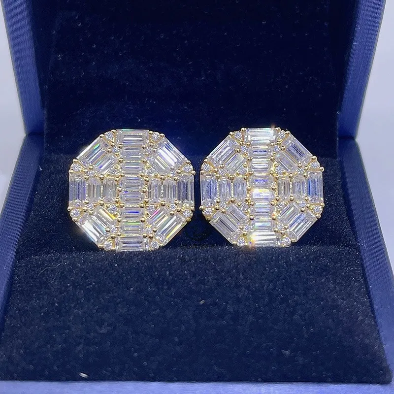 gioielli hip hop di design 8mm 16 18 20 22 pollici collana k catena cubana moissanite certificata VVS GRA_voghion.com