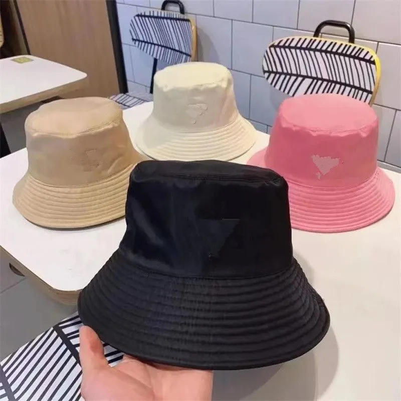 Designer Pure Cotton Bucket Hat Beige For Men And Women Solid