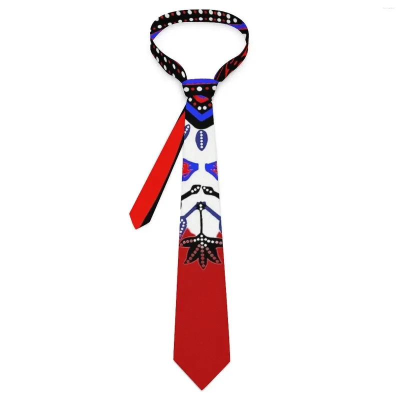 Yay bağları kırmızı dashiki kravat vintage baskı iş boyun erkek serin moda kravat aksesuarları kalite tasarım yakası
