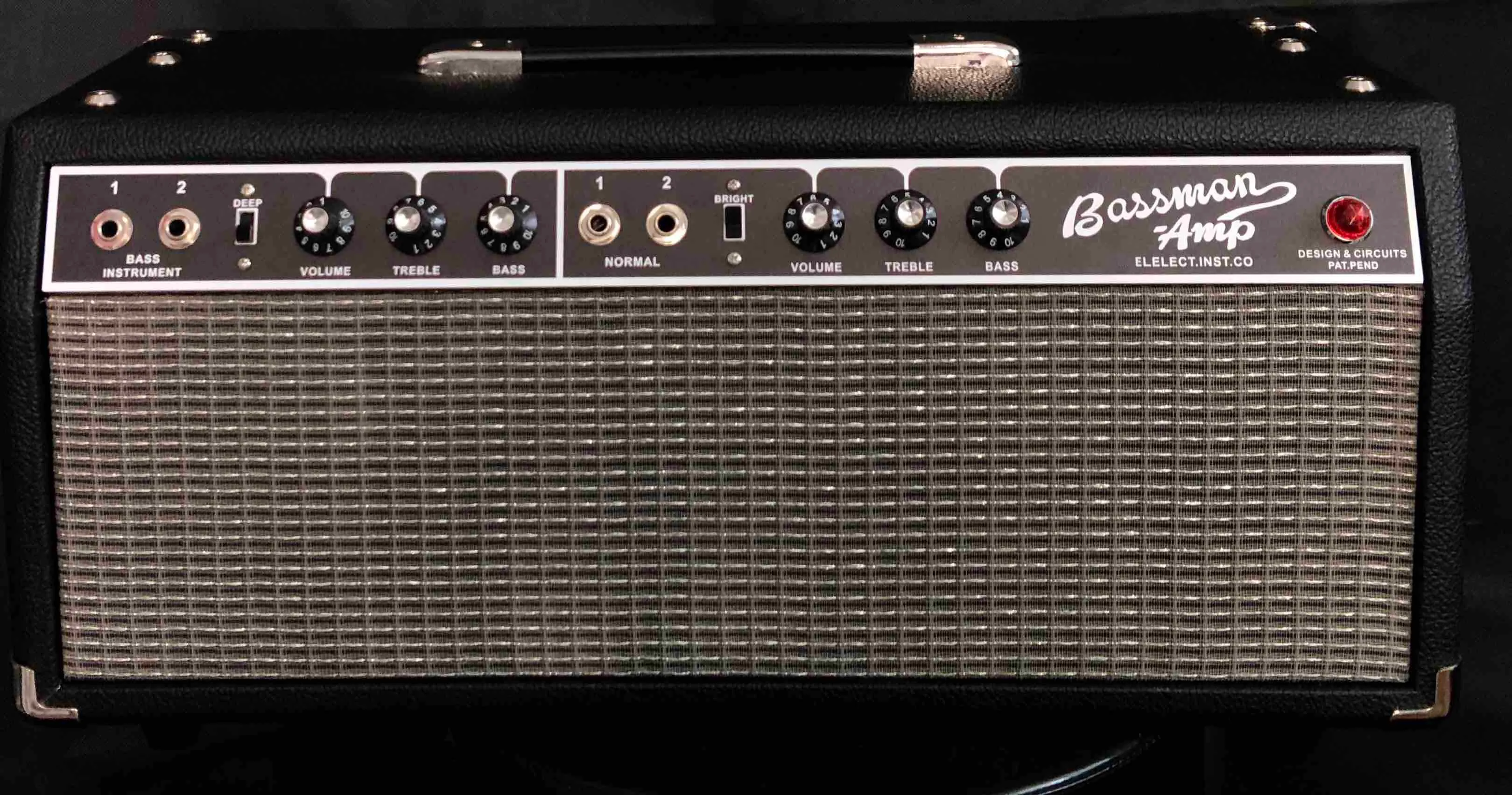 Custom Grand 1964 Guitar Center Used Amps Head With Black Panel