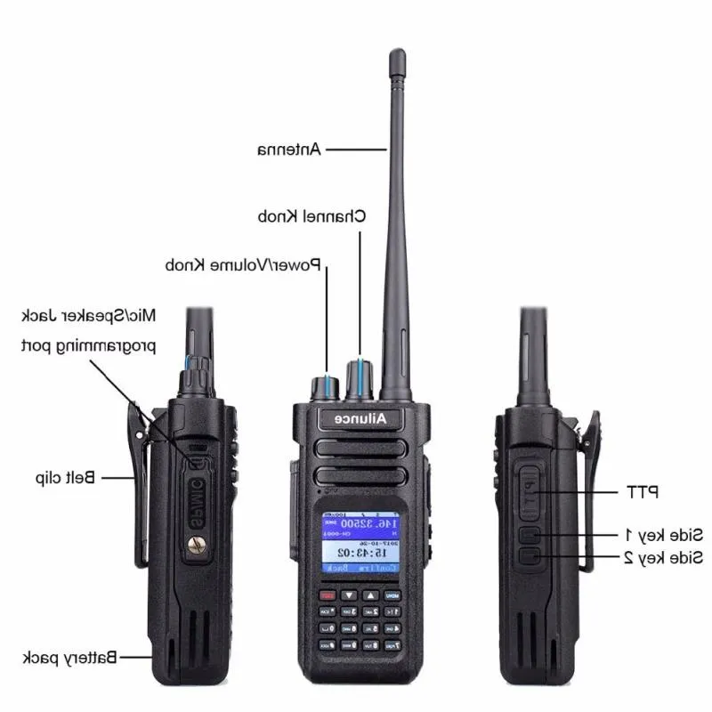 Radio DMR DM 1701 : Talkie-walkie Numérique Et Analogique Double Bande Pour Radioamateurs
